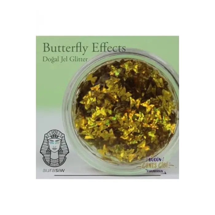 Butterfly Effects - Jel Formlu Doğal Glitter