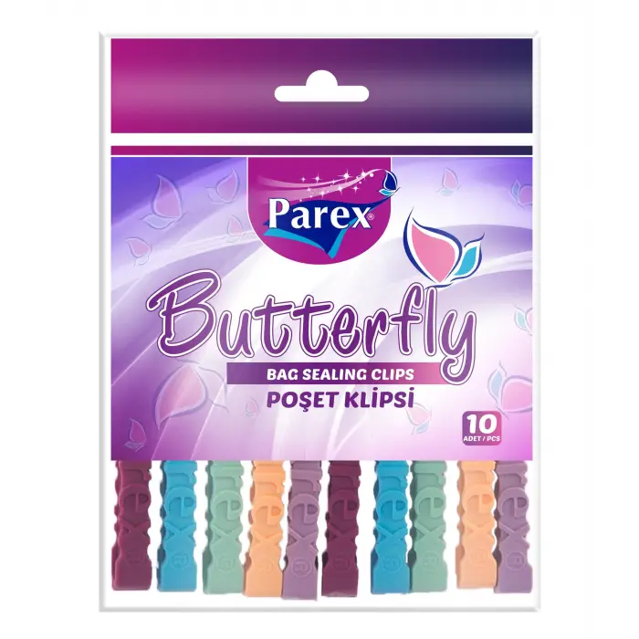 Butterfly Poşet Klipsi, 10lu