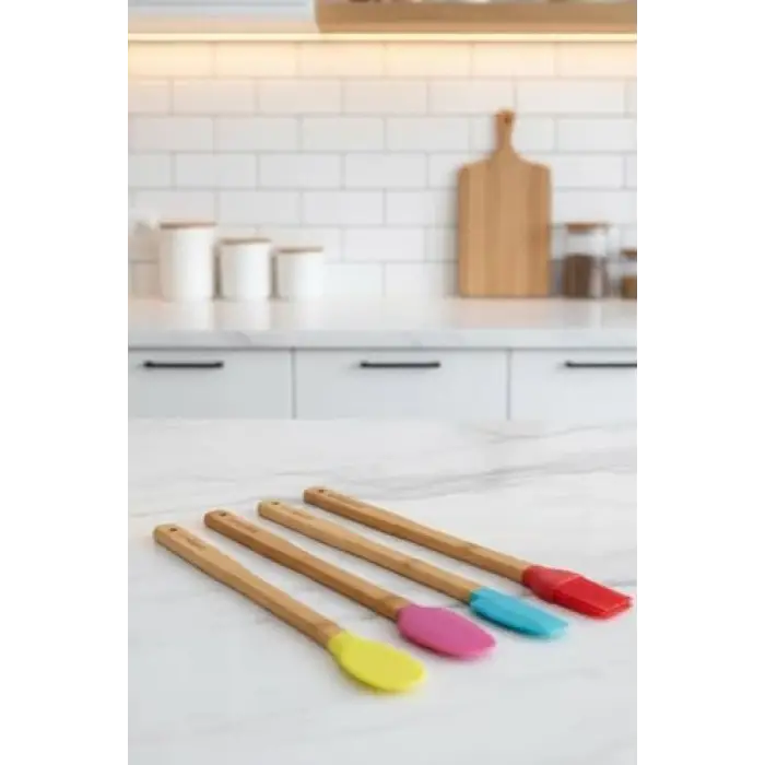 Büyük Boy 4 Parça Spatula Seti