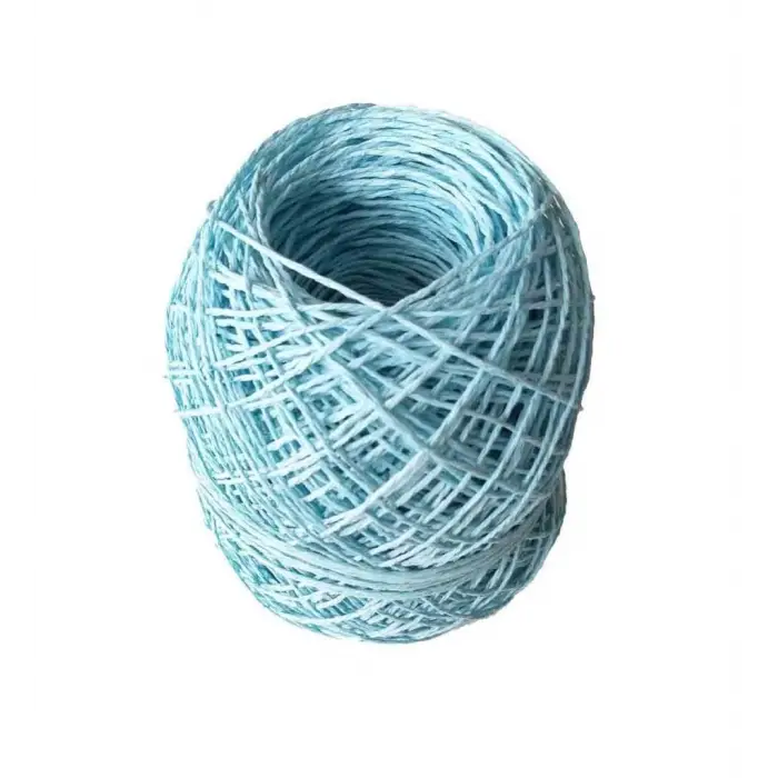 Buz Mavi Sarılmış Kağıt İp, 50 g