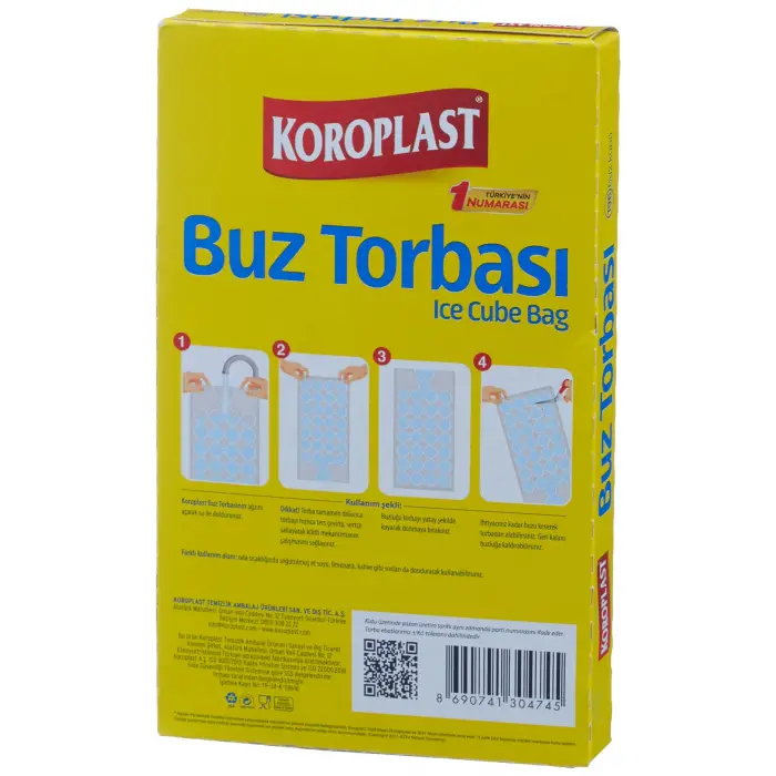Buz Torbası 196 Küp 7li