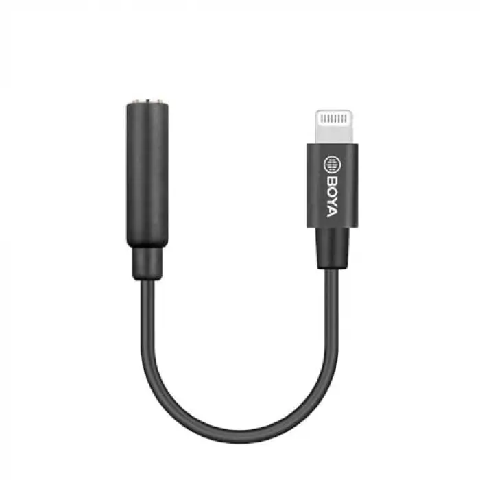 BY-K8 3.5 mm Trs/Lightning Mikrofon Adaptörü