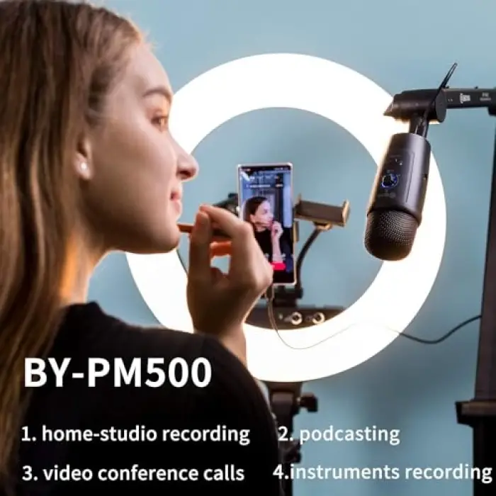 BY-PM500 USB Kondenser Mikrofon