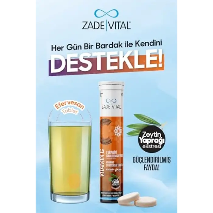 C Vitamini 20 Efervesan Kapsül (1 x 20 Adet)