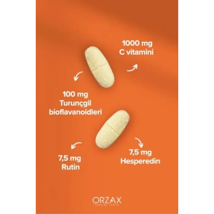 C Vitamini 30 Tablet X2 Adet