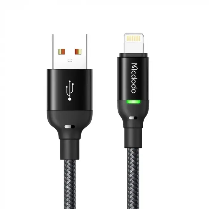 CA-2700 iPhone Lightning Şarj ve Data Kablosu 1.2m Siyah