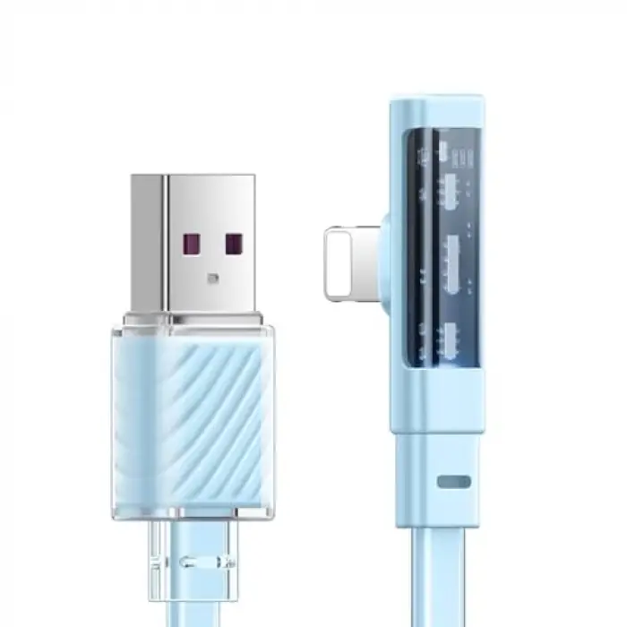 CA-3415 USB-A to Lightning 3A 20W L Kablo, 1.8m, Mavi