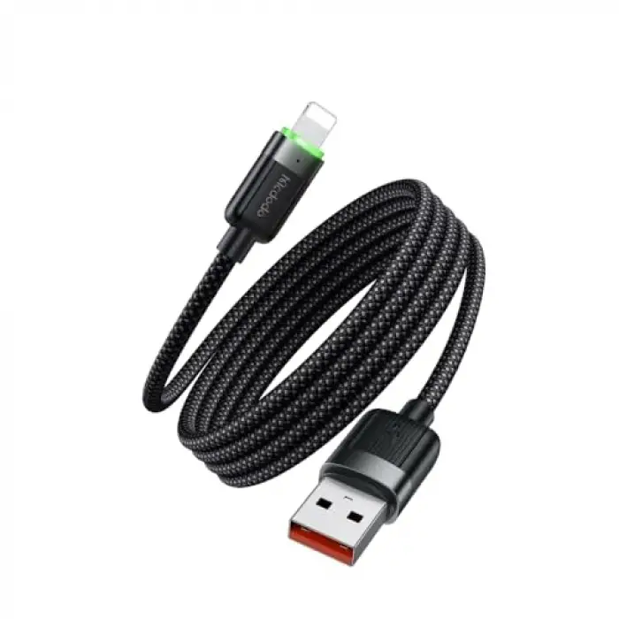 CA-6000 1.2 M USB-A TO LİGHTNİNG 3A MANYETİK SARILABİLİR KABLO