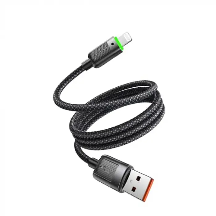 CA-6000 1.2 M USB-A TO LİGHTNİNG 3A MANYETİK SARILABİLİR KABLO