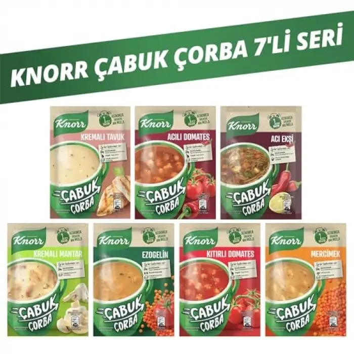 Çabuk Çorba 7li Seri