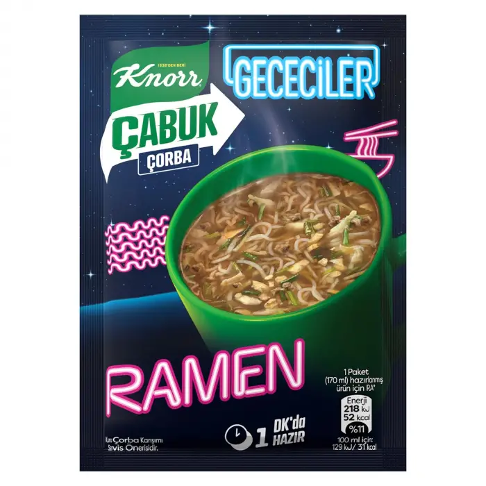 Çabuk Çorba Gececiler Ramen 17g