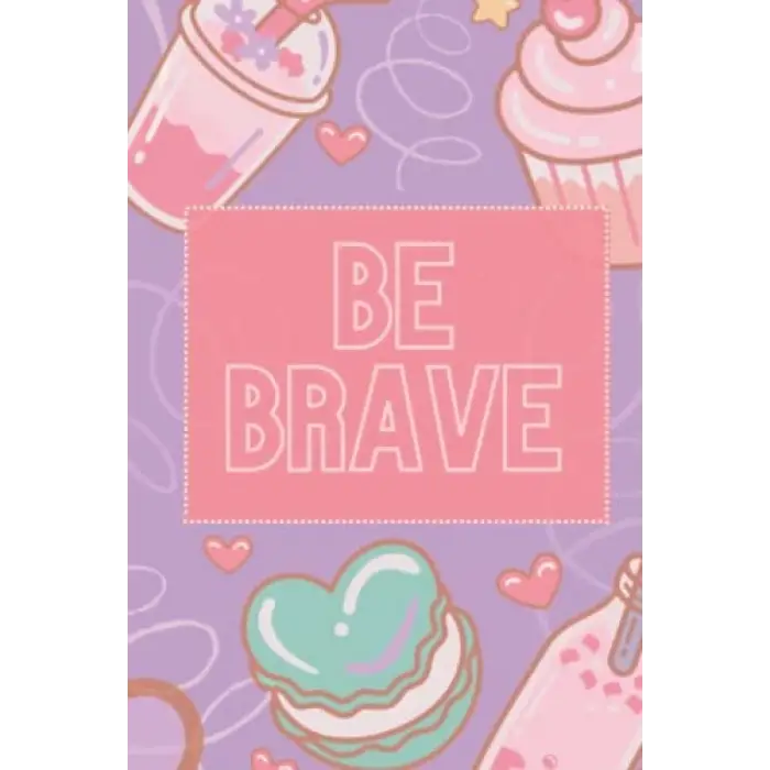 Cafe And Bakery Themed Fun Notebook; Pastrıes, Beverages, Boba, Kıds Notebook; Compact; 100 Pages; Black & Whıte Interıor; Matte Fınısh; ...; Dıary; Pre-Lıned; Pastrıes, Beverages