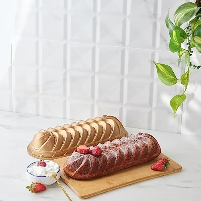 Cake Pro Vera Döküm Kek Kalıbı Gold 35 cm
