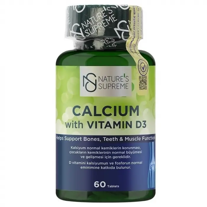 Calcium with Vitamin D3 60 Tablet