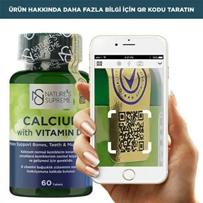 Calcium with Vitamin D3 60 Tablet