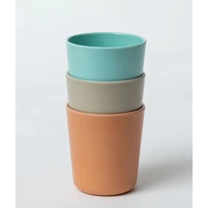 Calimila Bambu Bardak 3lü Set (250 Ml)