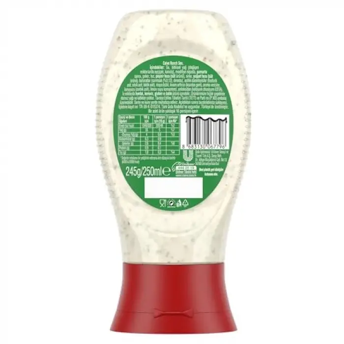 Calve Soslar Ranch Sos 245 g