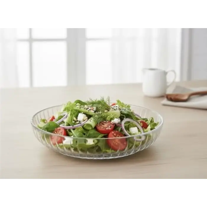 Cam Kase, 24 cm, Meyvelik ve Salata Kasesi