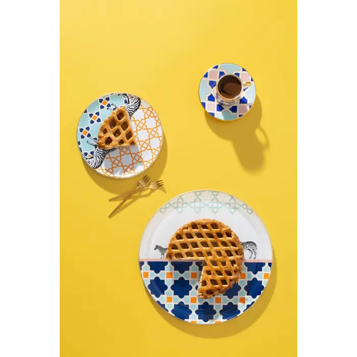 Cam Kek Fanusu ve Pasta Tabağı (32 Cm)