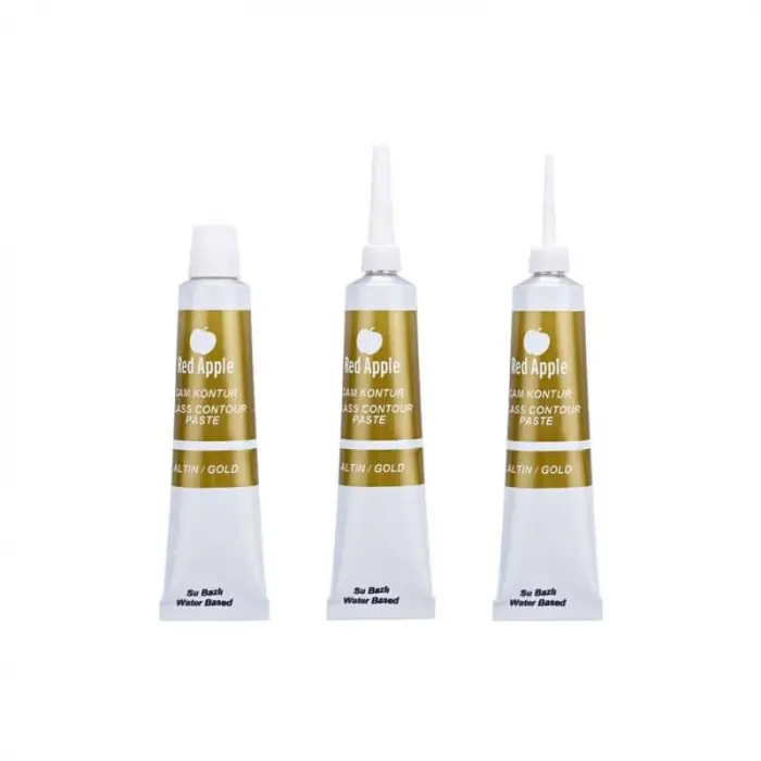 Cam Kontur Boyası 25 ml Altın
