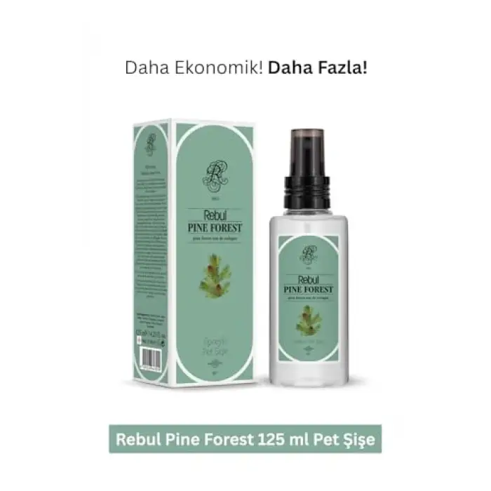Çam Ormanı Esintili Eau de Cologne, Kutulu 125 ml