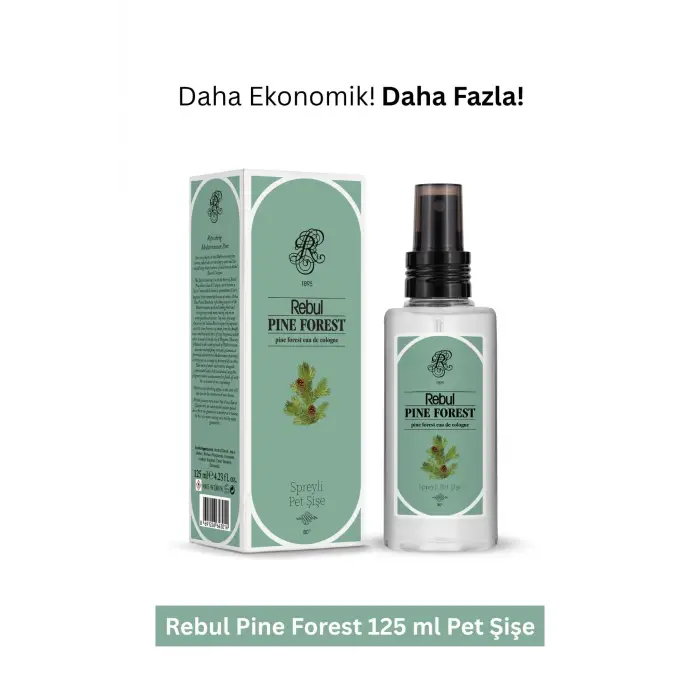 Çam Ormanı Esintili Eau de Cologne, Kutulu 125 ml