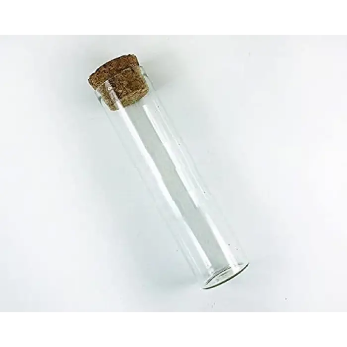 Cam Silindir Şişe 20 ml 20 Adet