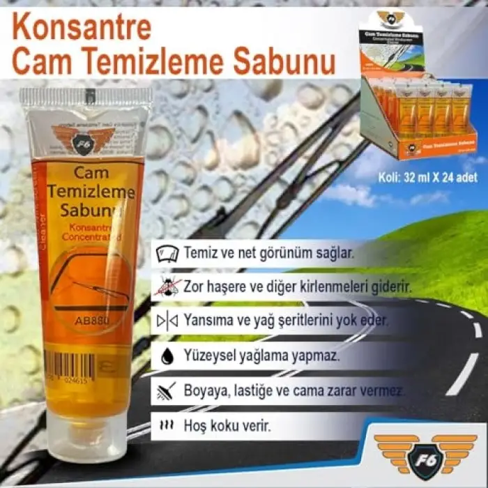 Cam Temizleme Sabunu