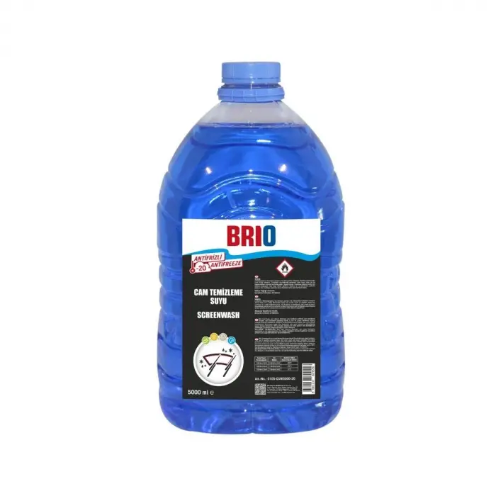 Cam Temizleme Suyu, -20 Derece, 5000 ml