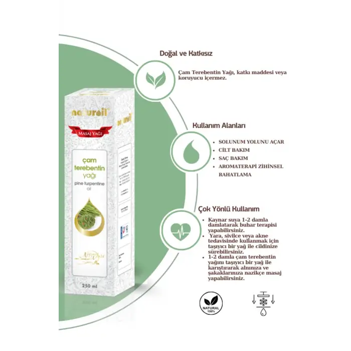 Çam Terebentin Yağı 250 ML