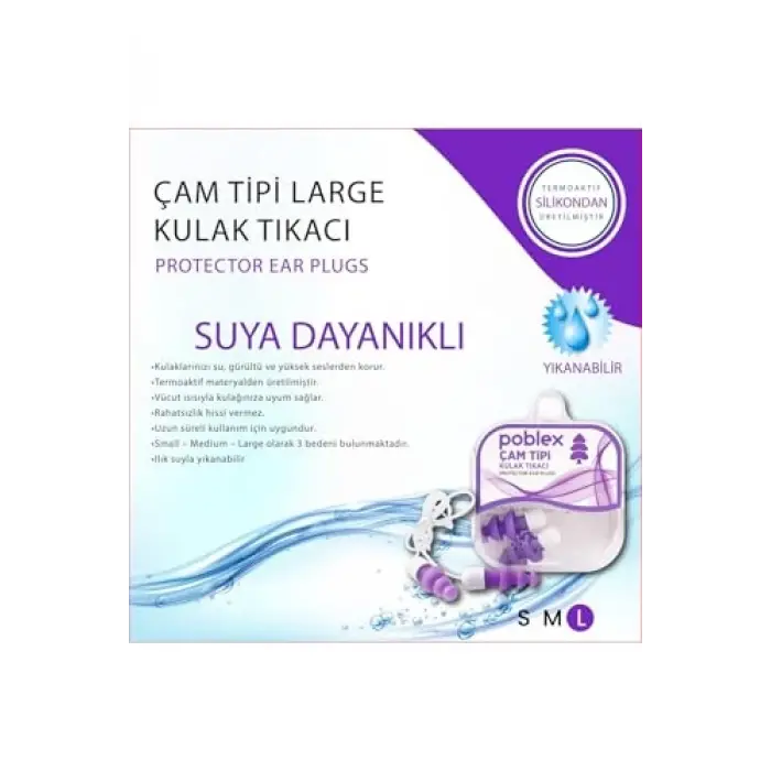 Çam tipi kulak tıkacı, Large, 156145