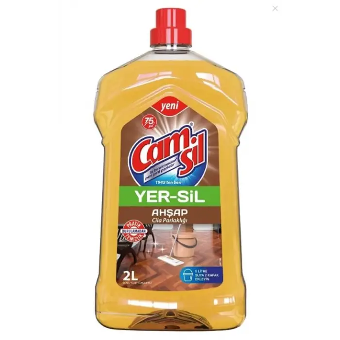 Camsil Yer-Sil Ahşap 2 L Dökme