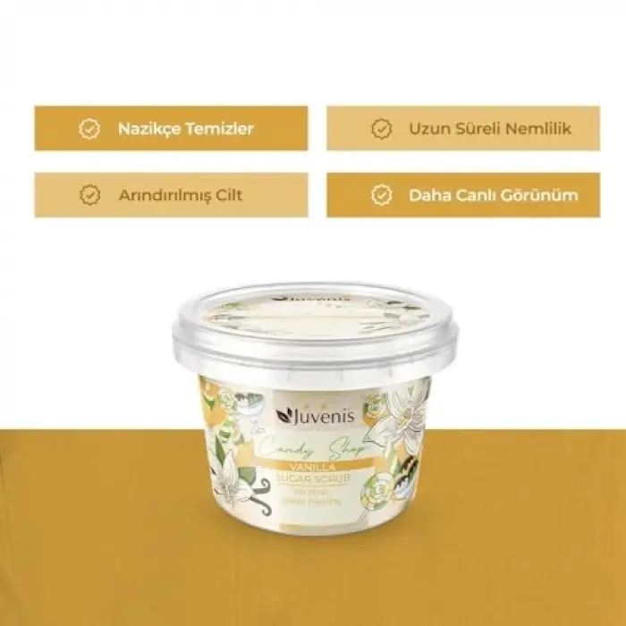 Candy Shop Şeker Peeling Vanilyalı 180 Gr.
