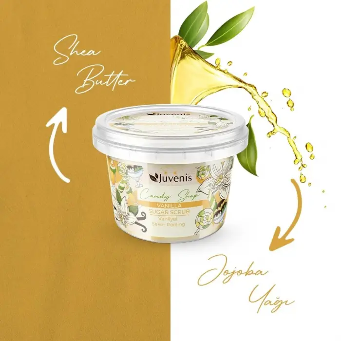 Candy Shop Şeker Peeling Vanilyalı 180 Gr.