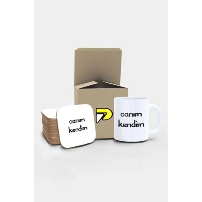 Canım Kendim Baskılı Kupa Bardak Seti