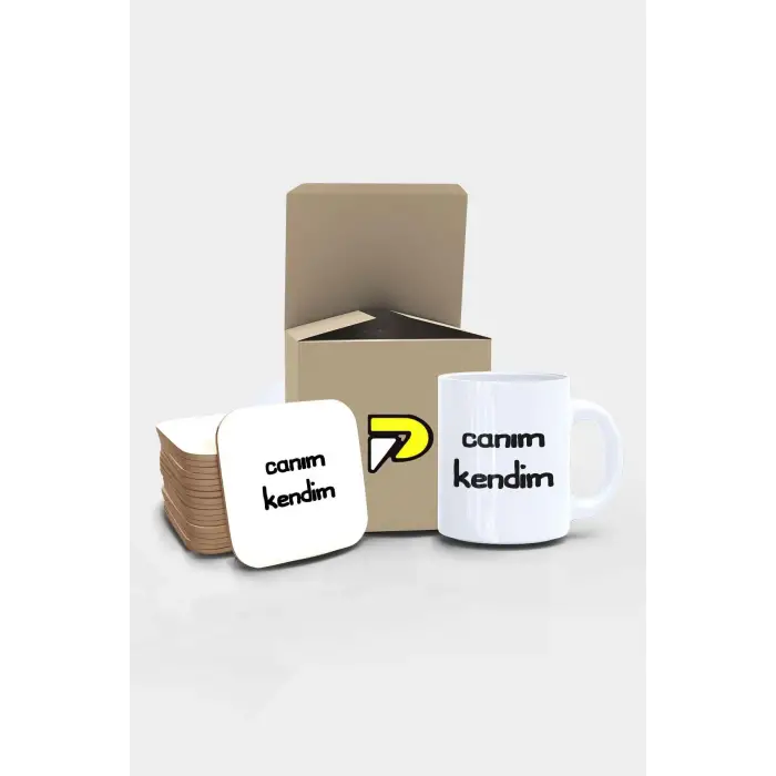 Canım Kendim Baskılı Kupa Bardak Seti