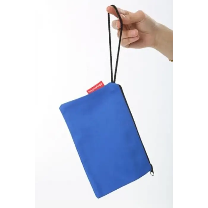 Çanta, Mavi Clutch Bez