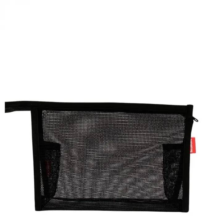 Çanta, Siyah File Clutch