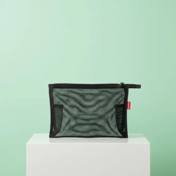 Çanta, Siyah File Clutch