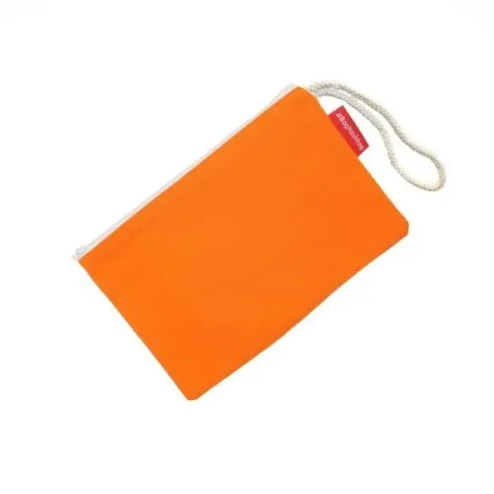 Çanta, Turuncu Clutch Bez