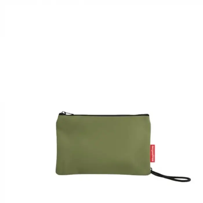 Çanta, Yeşil Clutch Bez