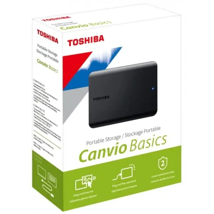 Canvio Basic 2.5 4tb USB 3.2 Gen1 Harici Harddisk-A5 (HDTB540EK3CA)