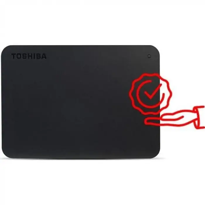 Canvio Basic 2TB 2.5 Siyah Taşınabilir Disk HDTB420EK3AA