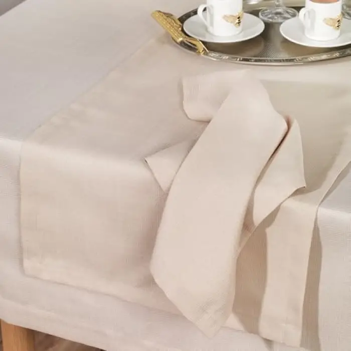 Cappuccino Masa Örtüsü Seti, 12 Parça