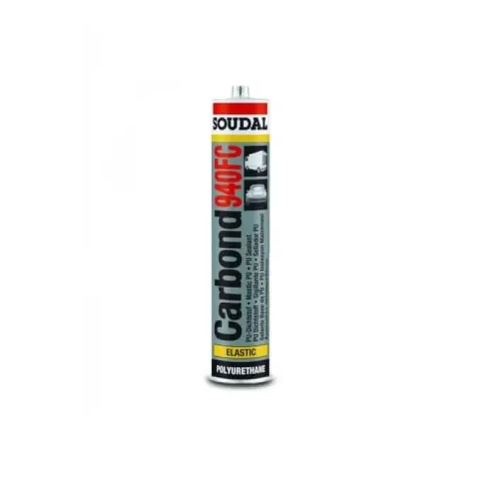 Carbond 940FC Poliüretan Çelik Mastik, Elastik, 280 ml, Gri