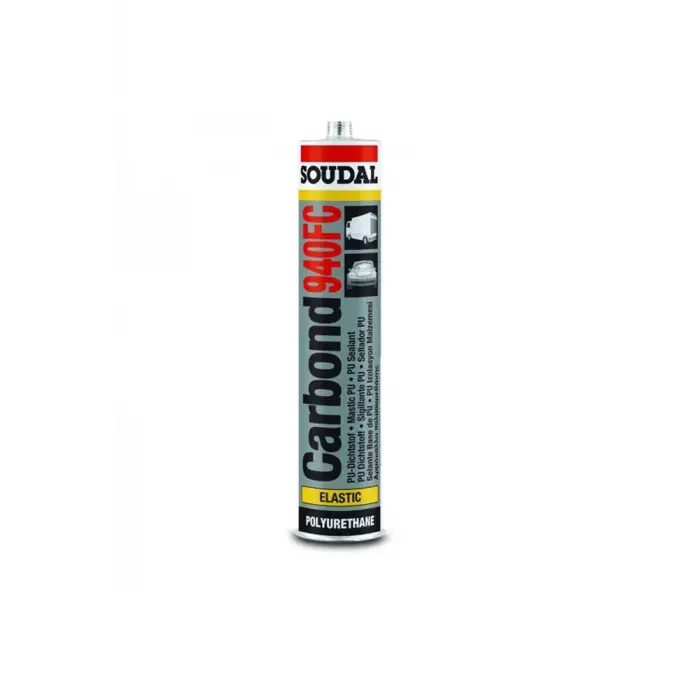 Carbond 940FC Poliüretan Çelik Mastik, Elastik, 280 ml, Gri