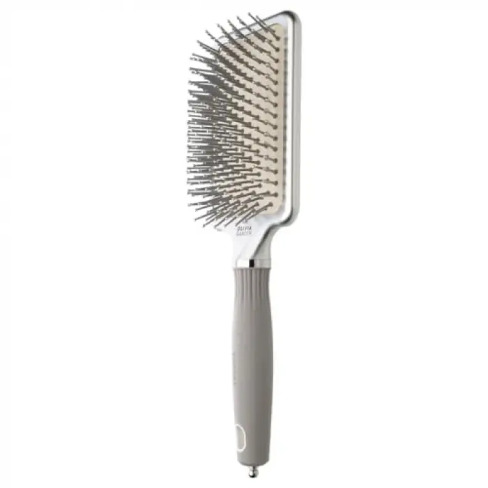 Care Rectangular - Naylon Gümüş - Saç Fırçası - L