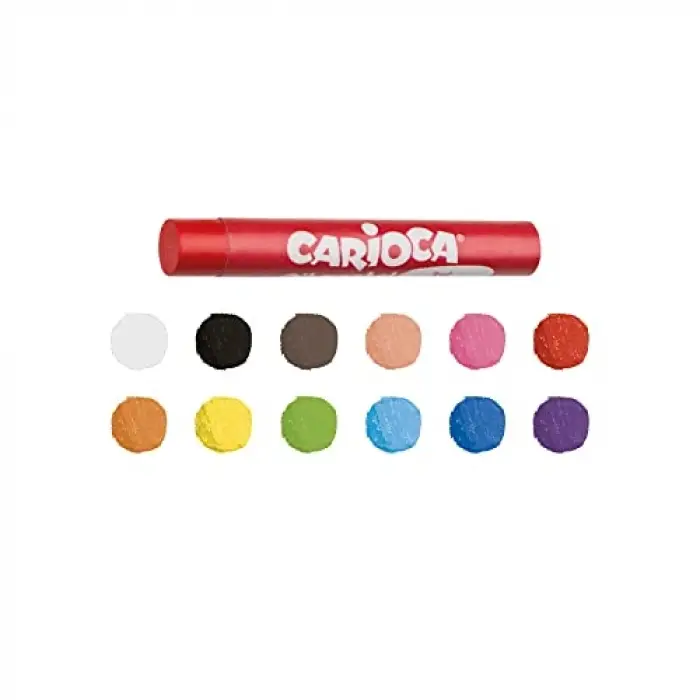 Carioca Yağlı Pastel Boya Kalemi 12li