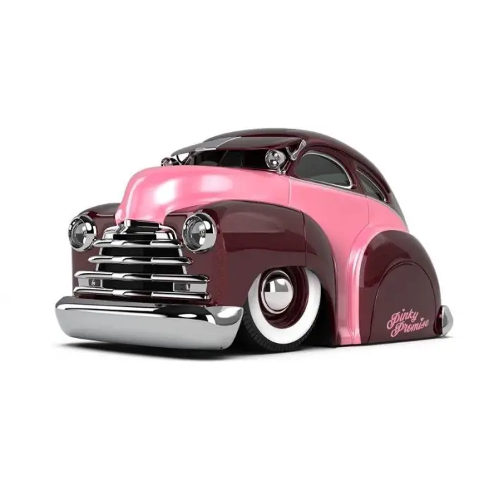 CarTuned S2 1947 Chevy Fleetline pembe Lowrider araba