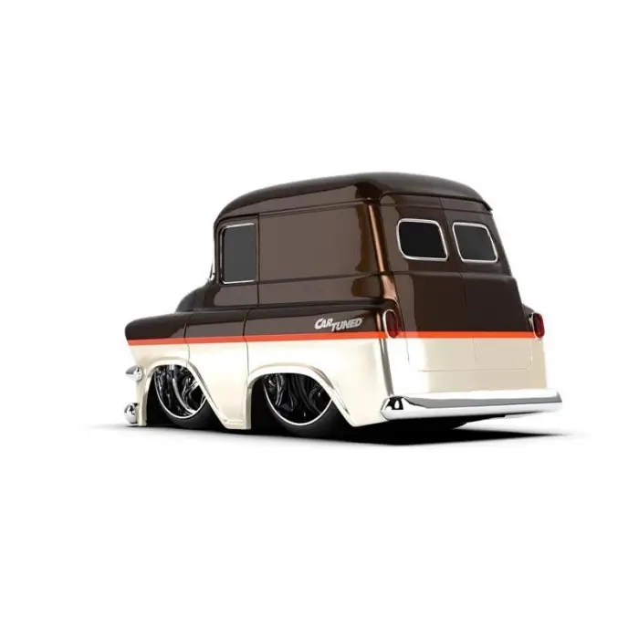 CarTuned S2 1957 Gmc Panel Van Kahverengi Custom Araba